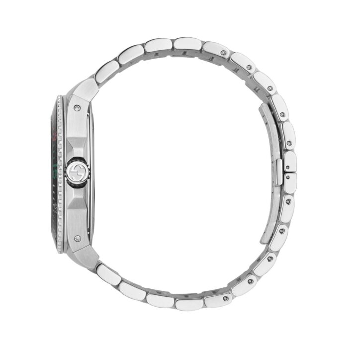 Gucci Dive Men's 45mm Automatic Stainless Steel Watch - Black Dial - YA136218 - Image 3
