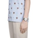 Gucci G-Timeless 38mm Unisex Watch - Silver Dial with Bee Motif, Stainless Steel - YA1264126