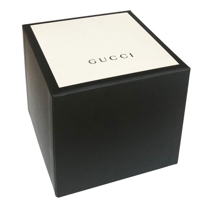 Gucci G-Timeless 38mm Unisex Watch - Silver Dial with Bee Motif, Stainless Steel - YA1264126 - Image 8