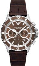 Emporio Armani Ladies Silver Watch - AR11128