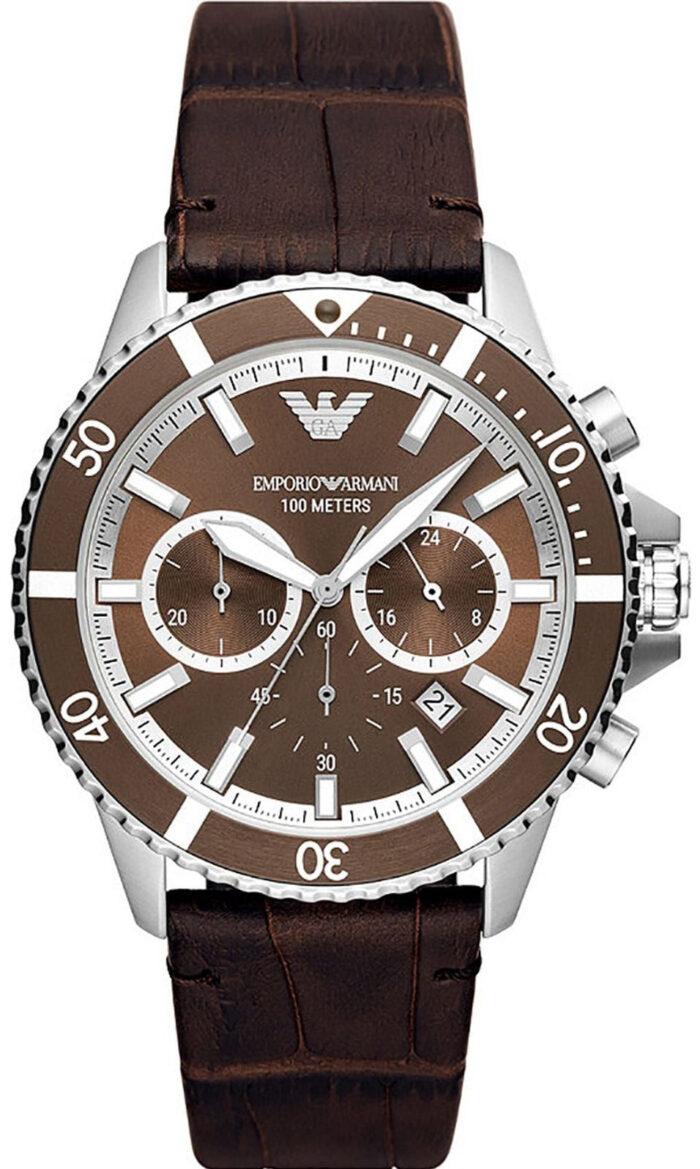 Emporio Armani Ladies Silver Watch - AR11128 - Image 3