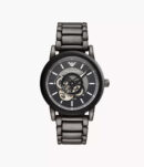 Emporio Armani Ladies Automatic T-Bar Gianni Rose Gold Watch - AR11145