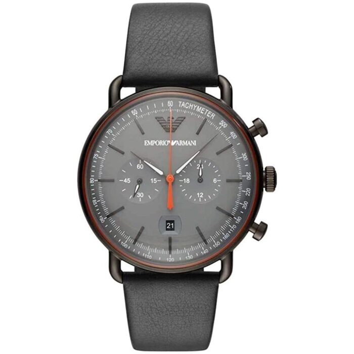 Emporio Armani Men's Aviator Black Watch - AR11168 - Image 8