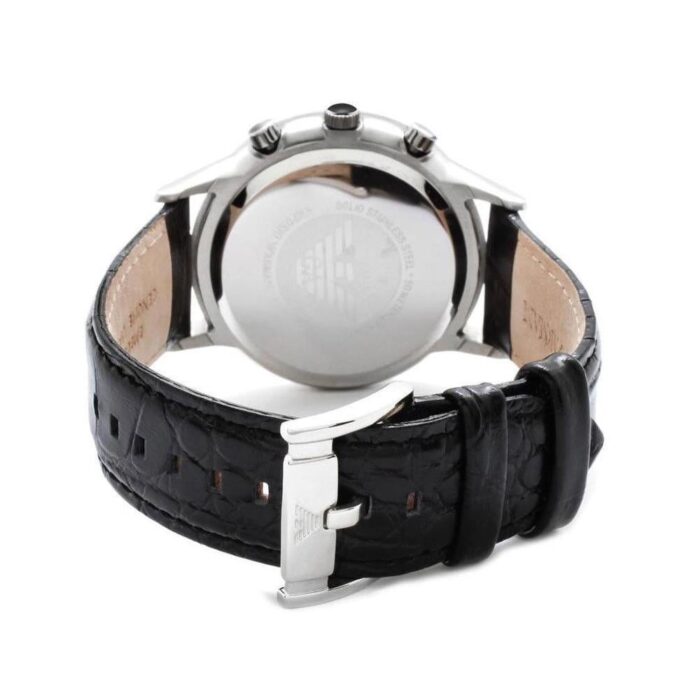 Emporio Armani Men's Black Chronograph Watch - AR2447 - Image 2
