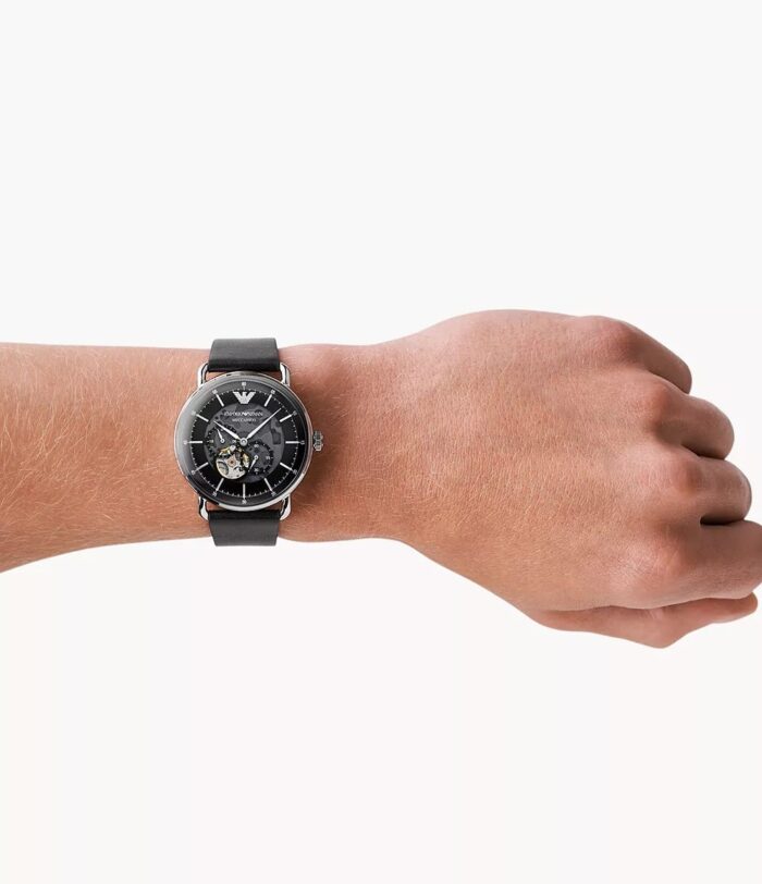 Emporio Armani Men's Black Chronograph Watch - AR2447 - Image 5