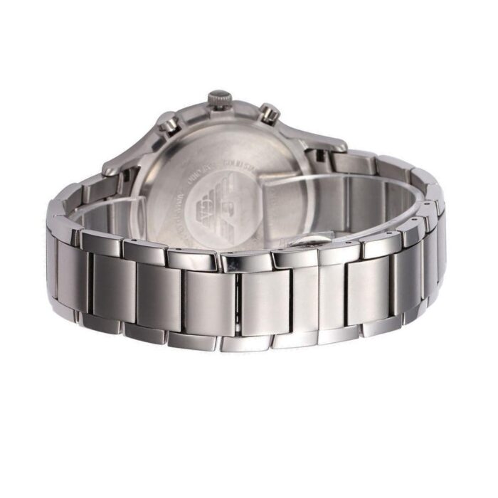 Emporio Armani Men's Silver Chronograph Watch - AR2458 - Image 2