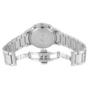 Emporio Armani Men's Silver Black Chronograph Watch - AR2460