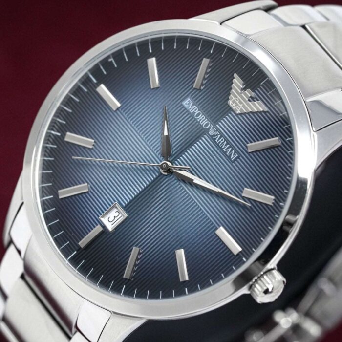 Emporio Armani Men's Renato Blue Watch - AR2472 - Image 4