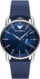 Emporio Armani Men's Silver Chronograph Watch - AR5855