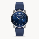 Emporio Armani Men's Silver Chronograph Watch - AR5855