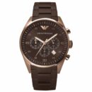 Emporio Armani Men's Brown Chronograph Watch - AR5890