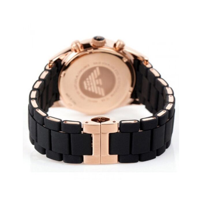 Emporio Armani Men's Rose Gold Chronograph Watch - AR5905 - Image 2