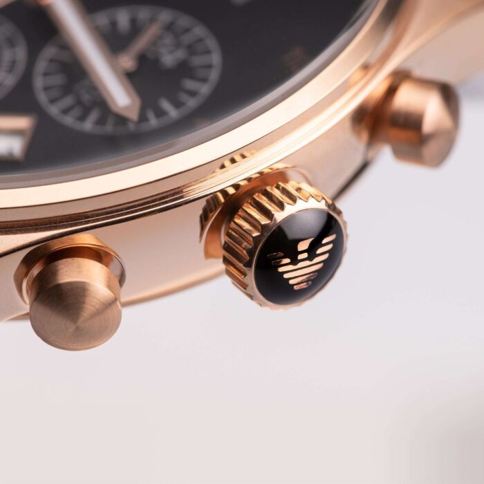 Emporio Armani Men's Rose Gold Chronograph Watch - AR5905 - Image 5