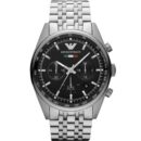 Emporio Armani Men's Black Chronograph Watch - AR5983