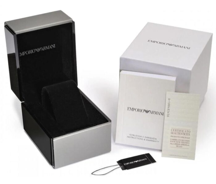 Emporio Armani Men's Black Chronograph Watch - AR5983 - Image 3