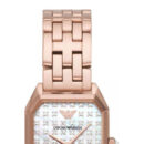Emporio Armani Gioia Quartz Mother of Pearl Dial Rose Gold Steel Strap Watch For Women - AR11389