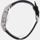 Emporio Armani Giovanni Chronograph Black Dial Black Leather Strap Watch For Men - AR11431