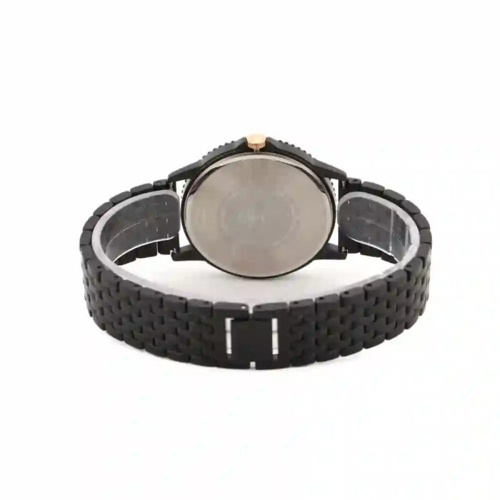 Emporio Armani Interchangeable Black Dial Black Steel Strap Watch For Men - AR80021 - Image 9