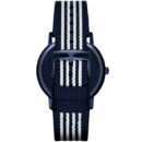 Emporio Armani Kappa Dress White Dial Two Tone NATO Strap Watch For Men - AR80005