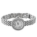 Emporio Armani Rosa Quartz White Dial Silver Steel Strap Watch For Women - AR11354