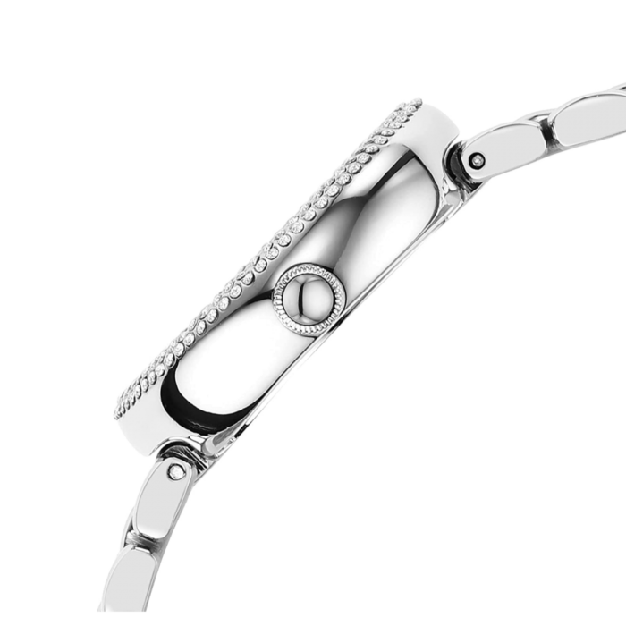 Emporio Armani Rosa Quartz White Dial Silver Steel Strap Watch For Women - AR11354 - Image 9