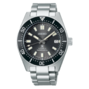 Seiko Prospex 1965 Modern Re Interpretation Automatic Black Dial Silver Steel Strap Watch For Men - SPB143J1