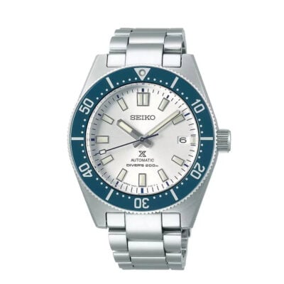 Seiko Prospex Diver 140th Anniversary Limited Edition White Dial Silver Steel Strap Watch For Men - SPB213J1