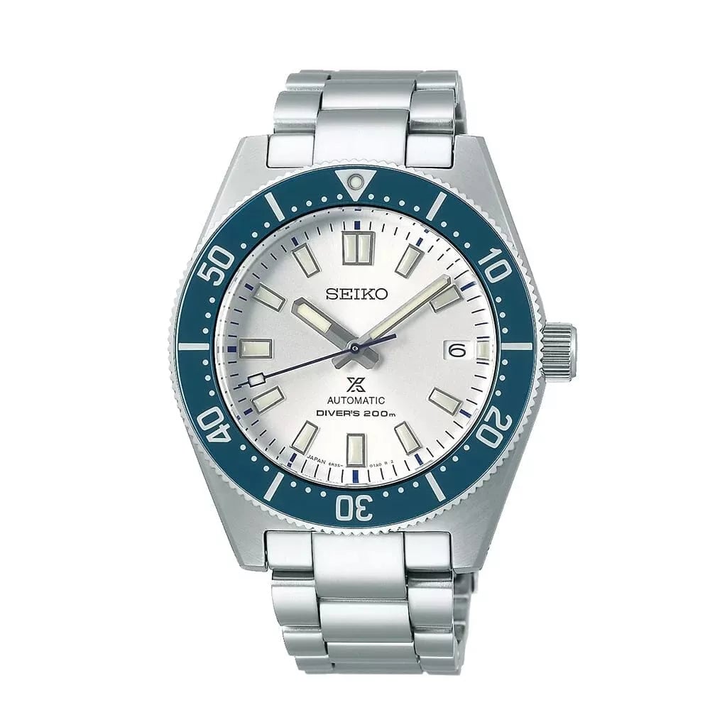 Seiko Prospex Diver 140th Anniversary Limited Edition White Dial Silver Steel Strap Watch For Men - SPB213J1